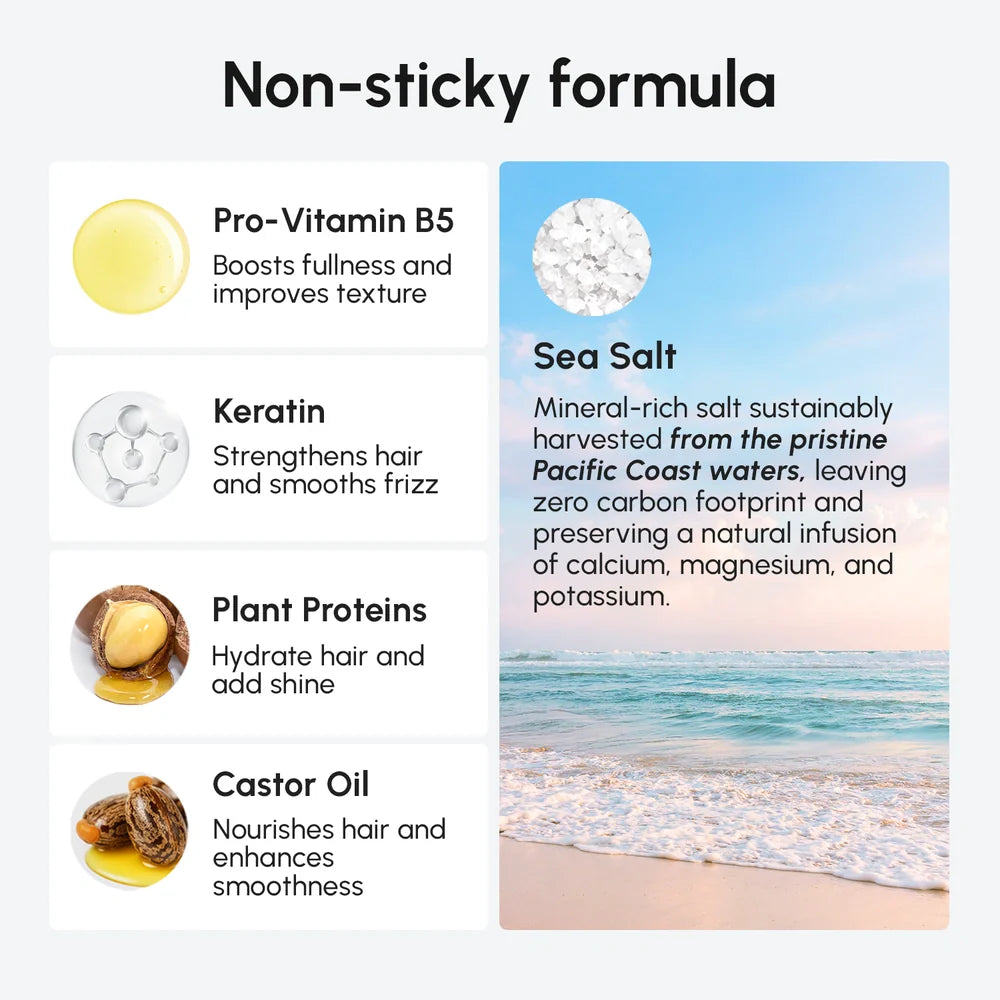 Keratin & Sea Salt Hair Texturizer